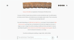 Desktop Screenshot of beautyofthebible.com